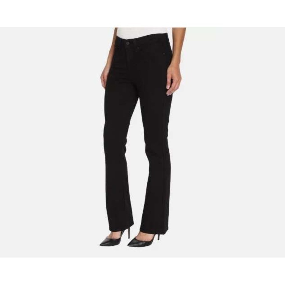 NWOT Levi Strauss 315 Shaping Bootcut Jeans Womens 28 Black Denim Stretch Pants